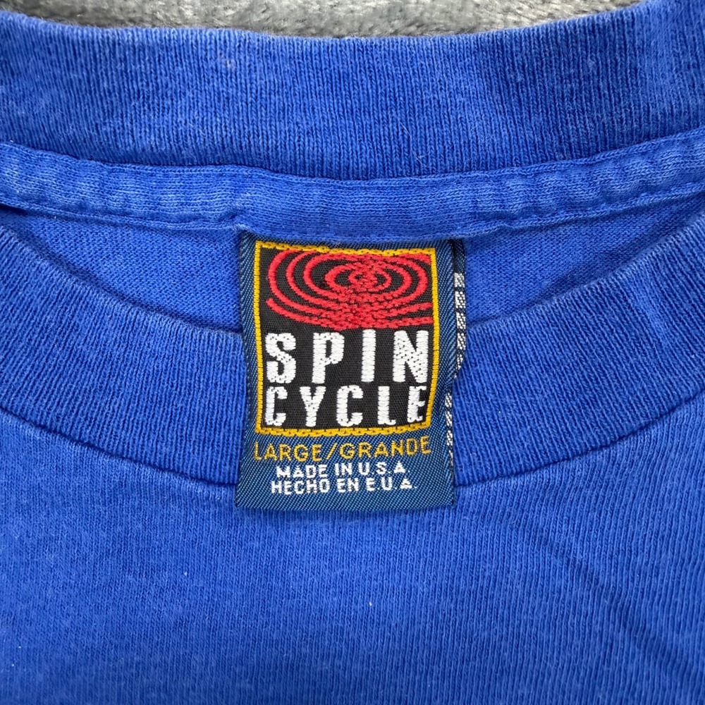 VTG 1994 Chicago Cubs‎ Looney Tunes T-Shirt Single Stitch Bugs Bunny Blue Small - Picture 5 of 8